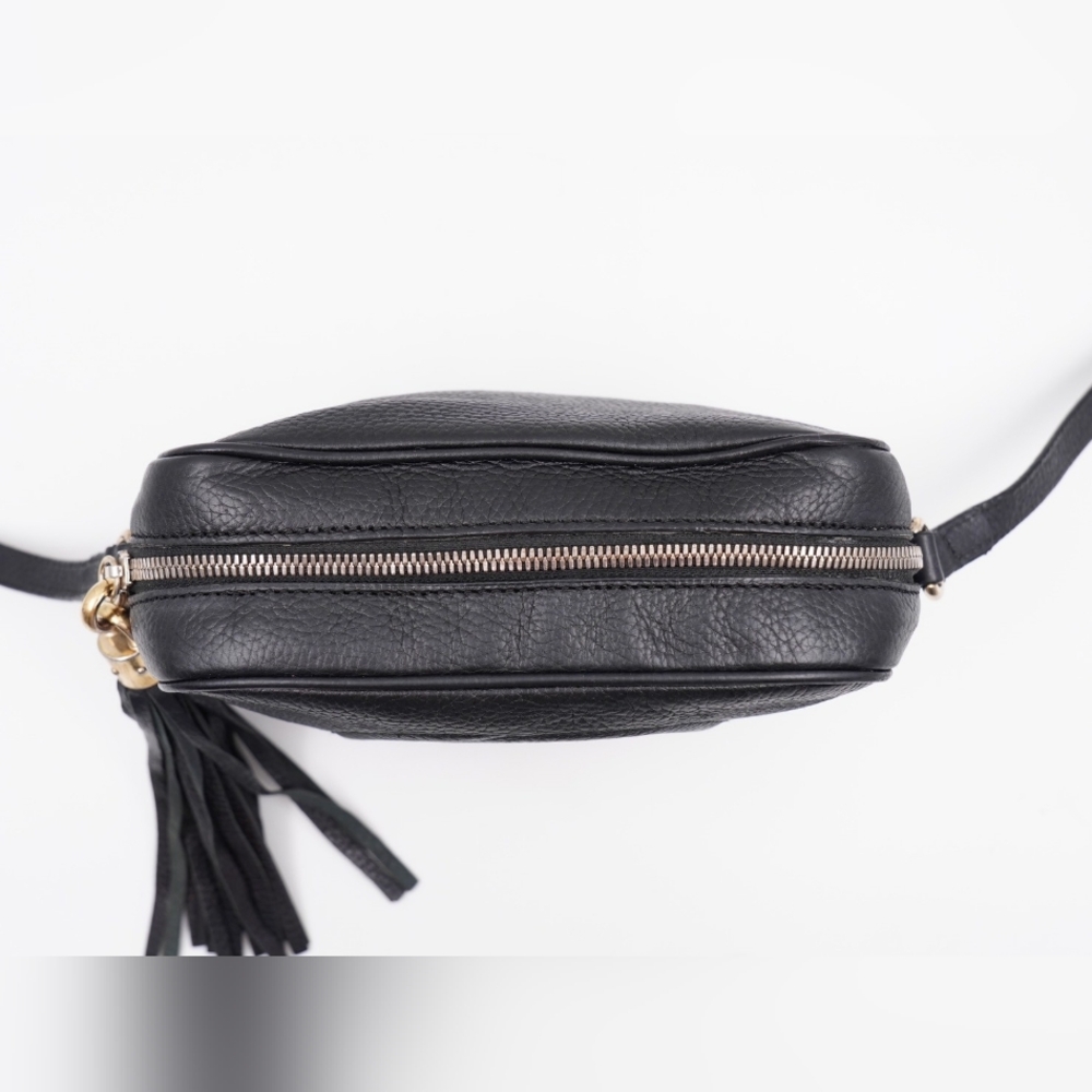 CD06 💖 Gucci Soho Disco Black Leather - Picture 2 of 13